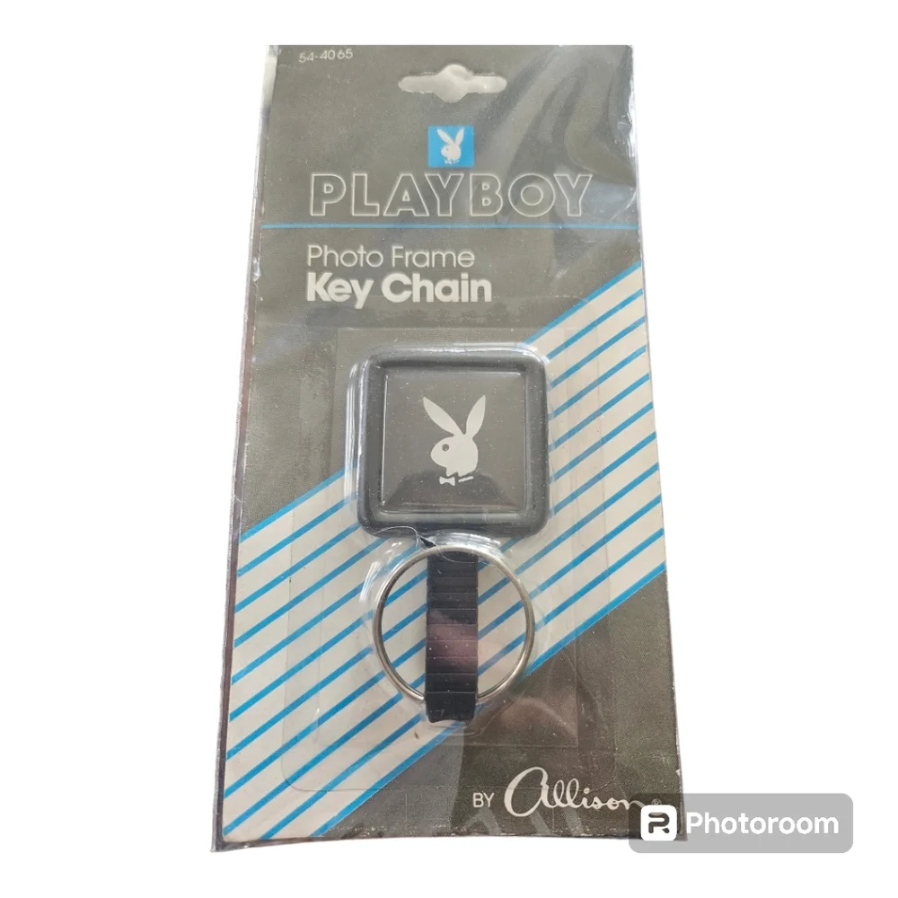 Vintage Playboy Photo Frame Key Chain